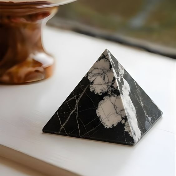 Zebra Jasper Pyramid